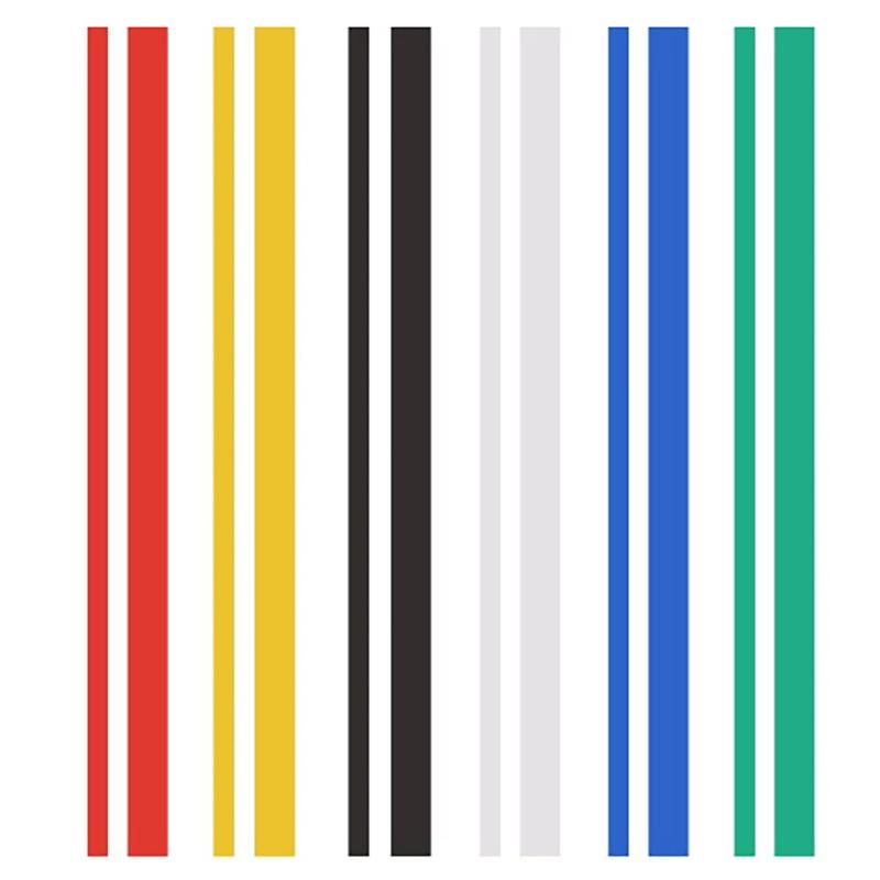 1 Roll Solid Color Car Body Decal Vinyl Sticker Striping Double Line Tape Fashion Styling Waterproof Car Decals Auto Accessories