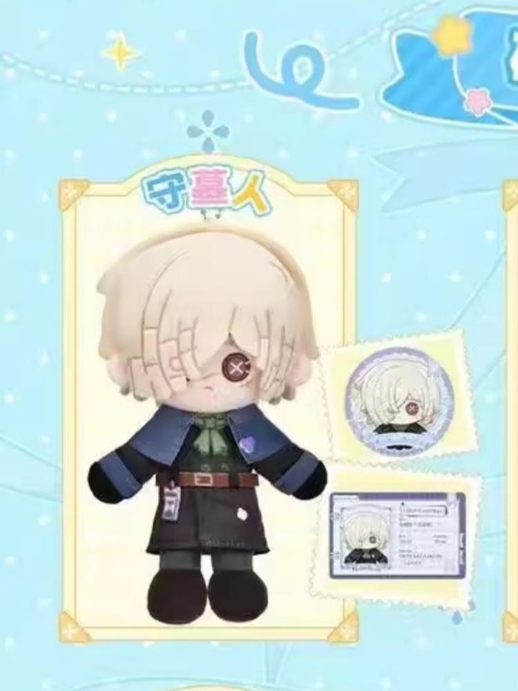 

Identity V Magnetic Suction Can Sit On The Shoulder Plush Doll Grave Keeper, Professor, Bloody Queen Cute Toy Girl Birthday Gift