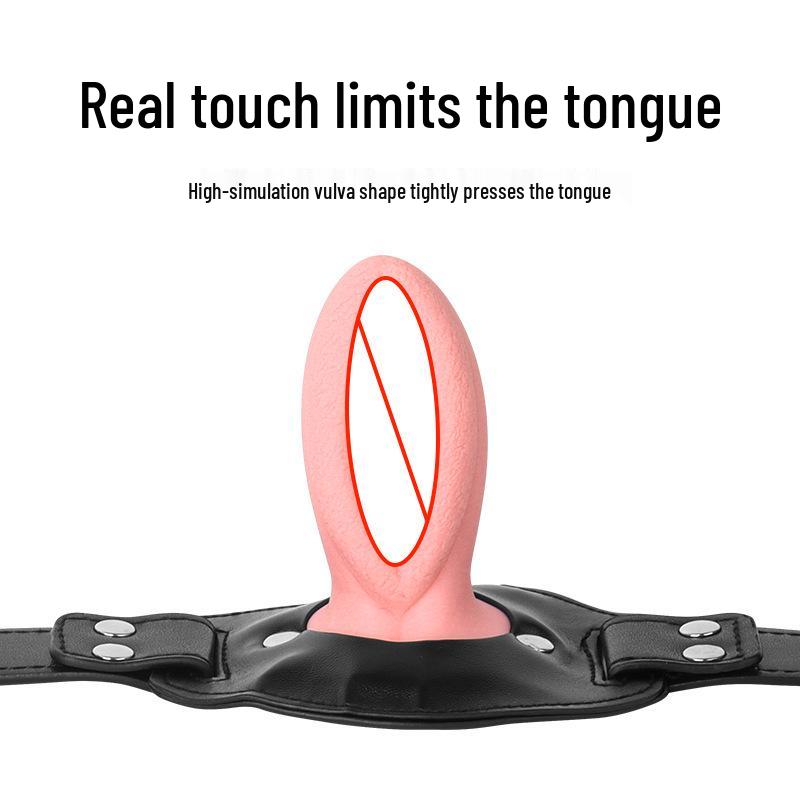 Realistic SM Silicone Gag and Binding Restraint Plug
