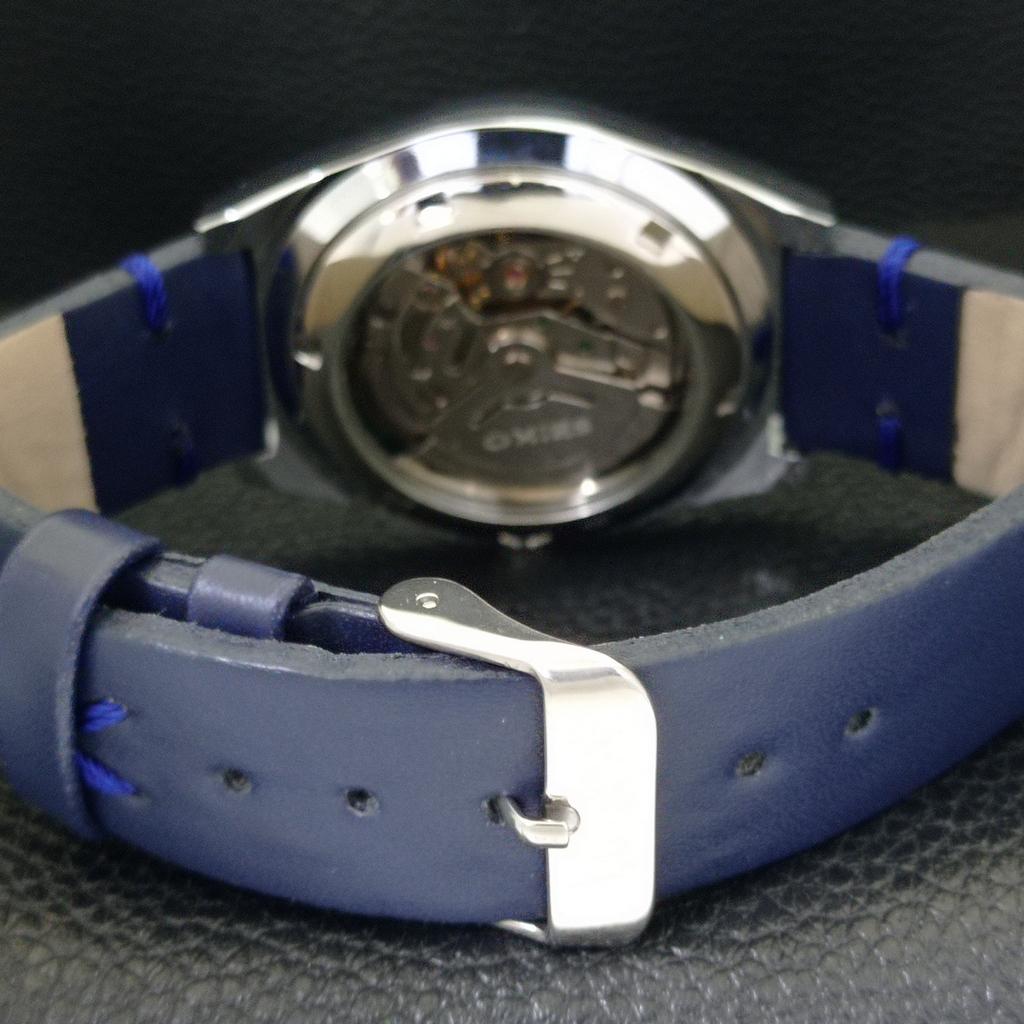 REFURBISHED SEIKO 5 AUTOMATIC 6309A VINTAGE JAPAN MENS BLUE DIAL WATCH a441315-5 Sk-a441315