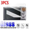 3Pcs For CANON SX740 SX730 Tempered Glass Screen Protector Video Camera Clear 9H Anti-Scratch Protective Film Glass For SX 730 740
