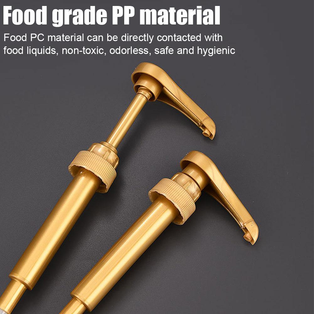 1PCS Fruit Syrup Pressure Head Coffee 750ML Dispenser Syrup Pump Black Liquid Dispenser For 10cc Juice Bottle Dispenser Pump