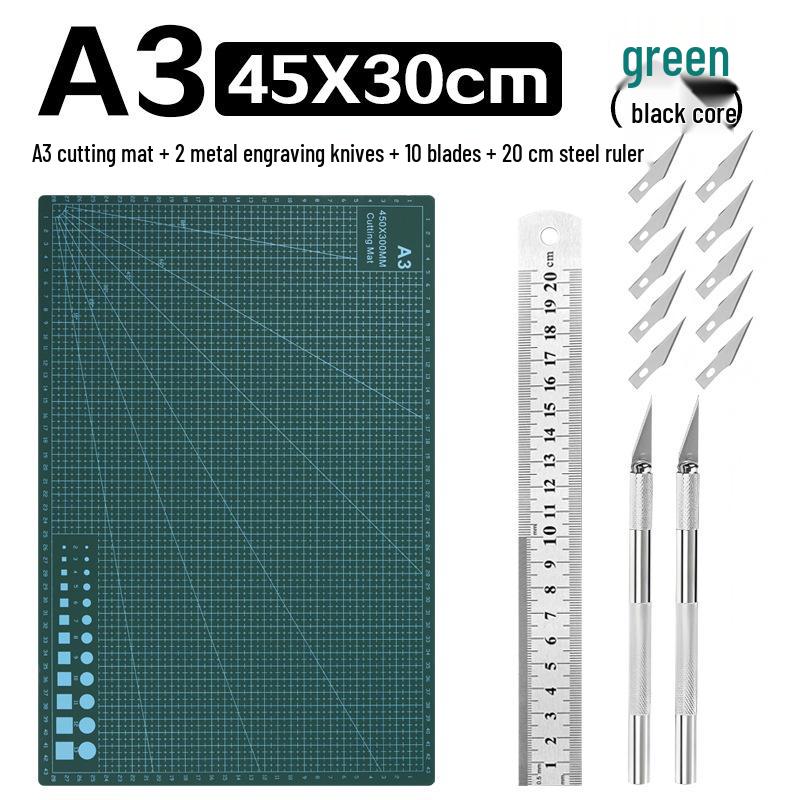 Thickened Anti-Cut Cutting Mat A3 A4 A5 for Art, Craft, and Engraving Projects