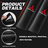 Car Seatbelt Shoulder Protector Cover Carbon Fiber Safety Belt For Mitsubishi Outlander Lancer Eclipse Mirage Xpander Attrage
