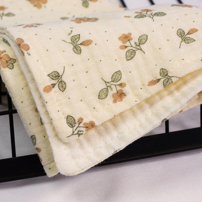 Cotton Face Towel Small Towels Soft & Absorbent Washcloth Multi-pattern Designs Face Towels for Washing & Drying Durable