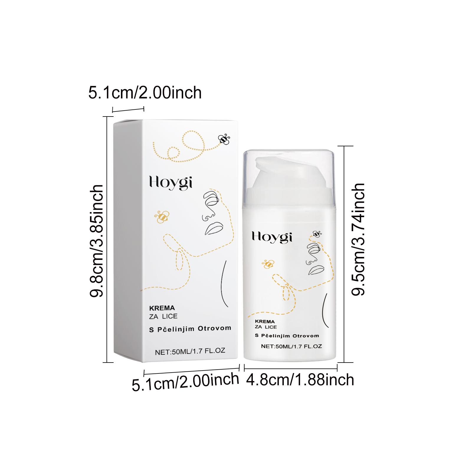 

Многофункциональный крем с пчелиным ядом - Антивозрастной, Разглаживает морщины/носогубные складки, Увлажняющий и Осветляющий 50ml