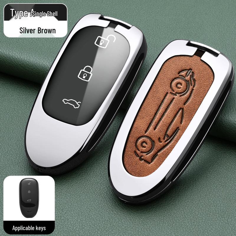 Ideal One Car Key Case: Dedicated Metal Shell for L7, L8, L9 19-21 Models