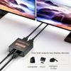1 In 2 Out 4K Splitter UHD 3D HDMI Video Converter HD 1X2 1080P Switcher for PC DVD PS3 Xbox