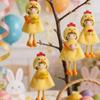 Cute Design Easter Dolls Figurine Tree Pendant Party Decorations Easter Fairy  Birthday Party