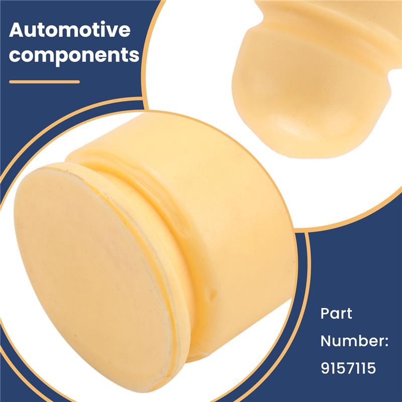 M63K-Car Rear Shock Absorber Block Rear Shock Absorber Buffer Rubber Rear Machine Buffer Block 9157115 For Volvo S80 S60