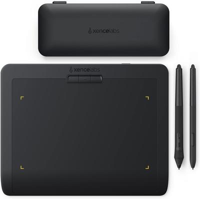 XENCELABS Pen Tablet Small Standard 8 Inch Portable Wireless Support Board Tablet Digital Art Pad 2 Sizes of Pens Ultra Thin 8mm 8192 Pressure Levels