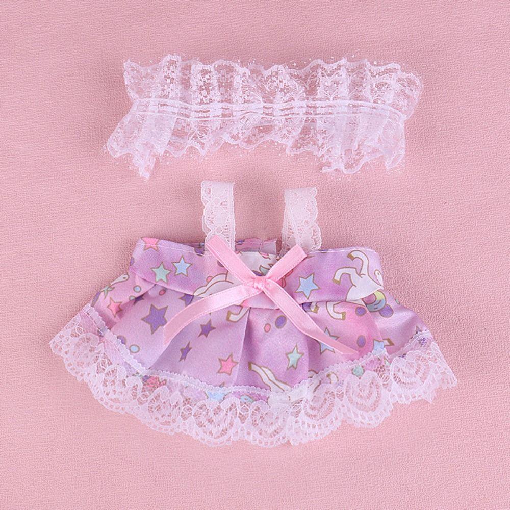 Cotton Doll Cotton Doll Lolita Clothes 20cm Plush Doll Clothes 20 Cm Cotton Doll