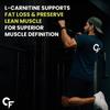 CF Carbamide Forte L Carnitine 1000mg Veg Capsules 60  Pre Workout Energy Support For Men Women Fitness Training