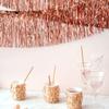 New 11*111cm Tassels Fringes Banner Shiny Haning Garland Curtain Metallic Foil Rain Silk Curtain For Wedding Birthday