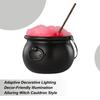 Halloween Cauldron Halloween Bowl Decorations Outdoor Remote Control Bowl Props Decoration Supplies for Table Home Kitchen Room