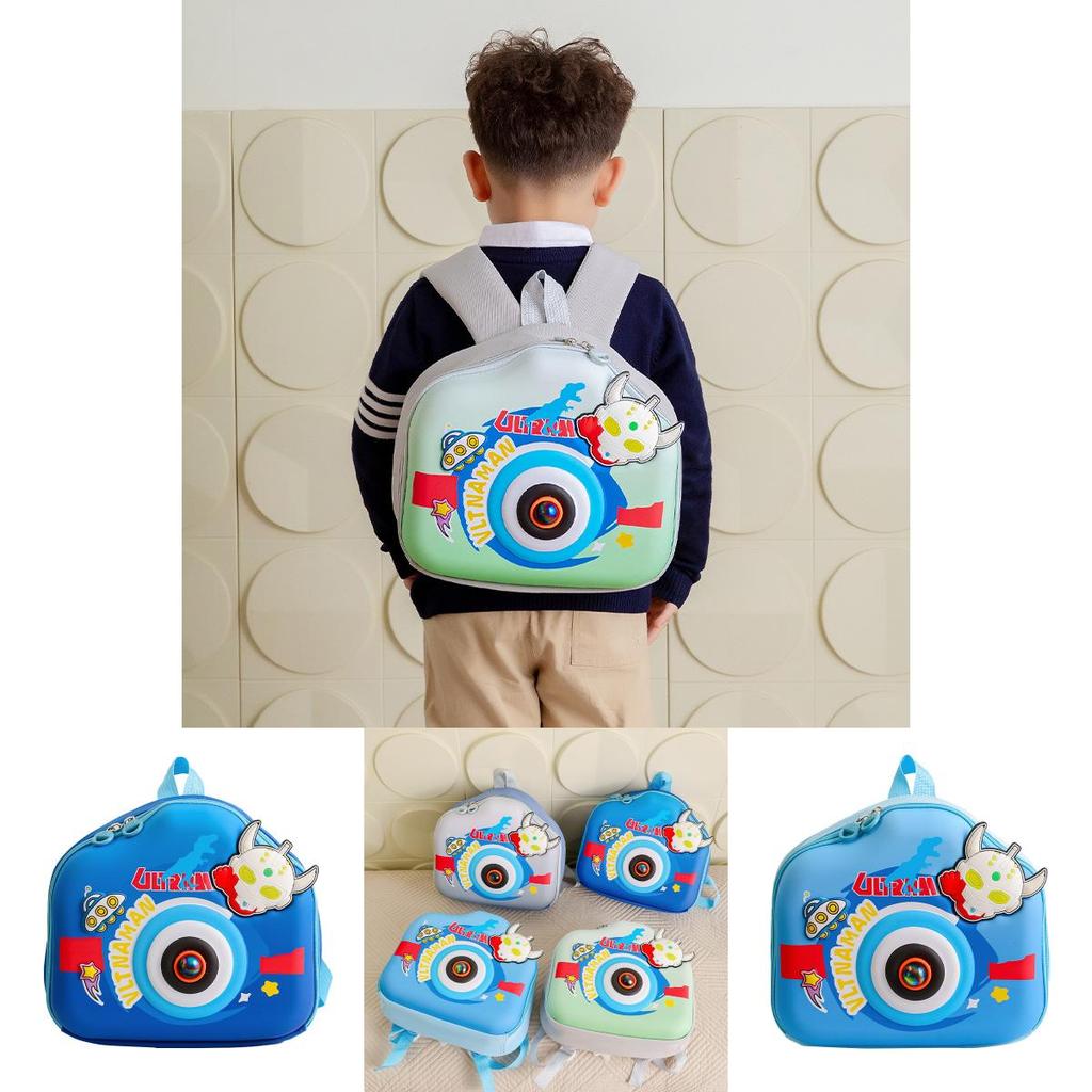 Cartoon Kids Backpack For 2-6 Year Olds With Lightweight Nylon And Curved Shoulder Straps For School Use