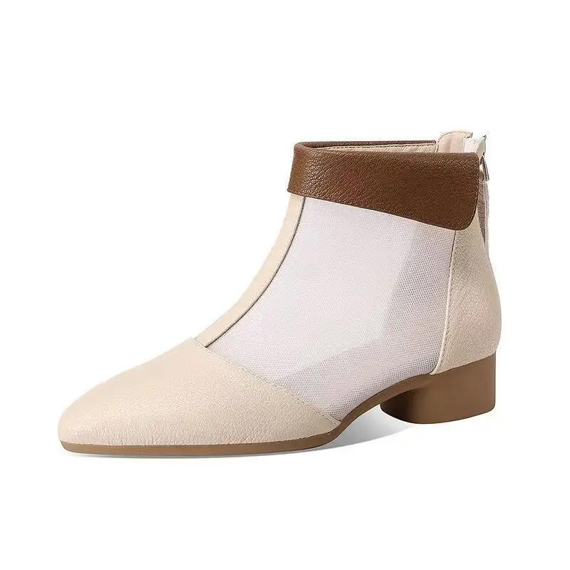 Fashion With Medium Heels Woman Shoes Outdoor Summer 2025 Comfortable The Best Shoe Sales High Quality Luxury Casual Sandals for Women