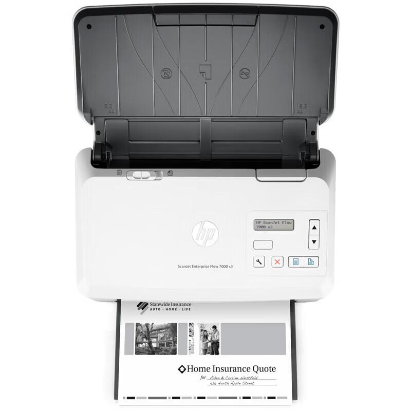 HP ScanJet Enterprise Flow 7000 S3 Document Scanner CN Plug (adapter Included)
