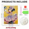 Disney Minnie Oil Painting Style Creative Pearl Painting Art 5D DIY Full Diamond Embroidery Mosaic Cross Stitch Kit Home Room Decoration