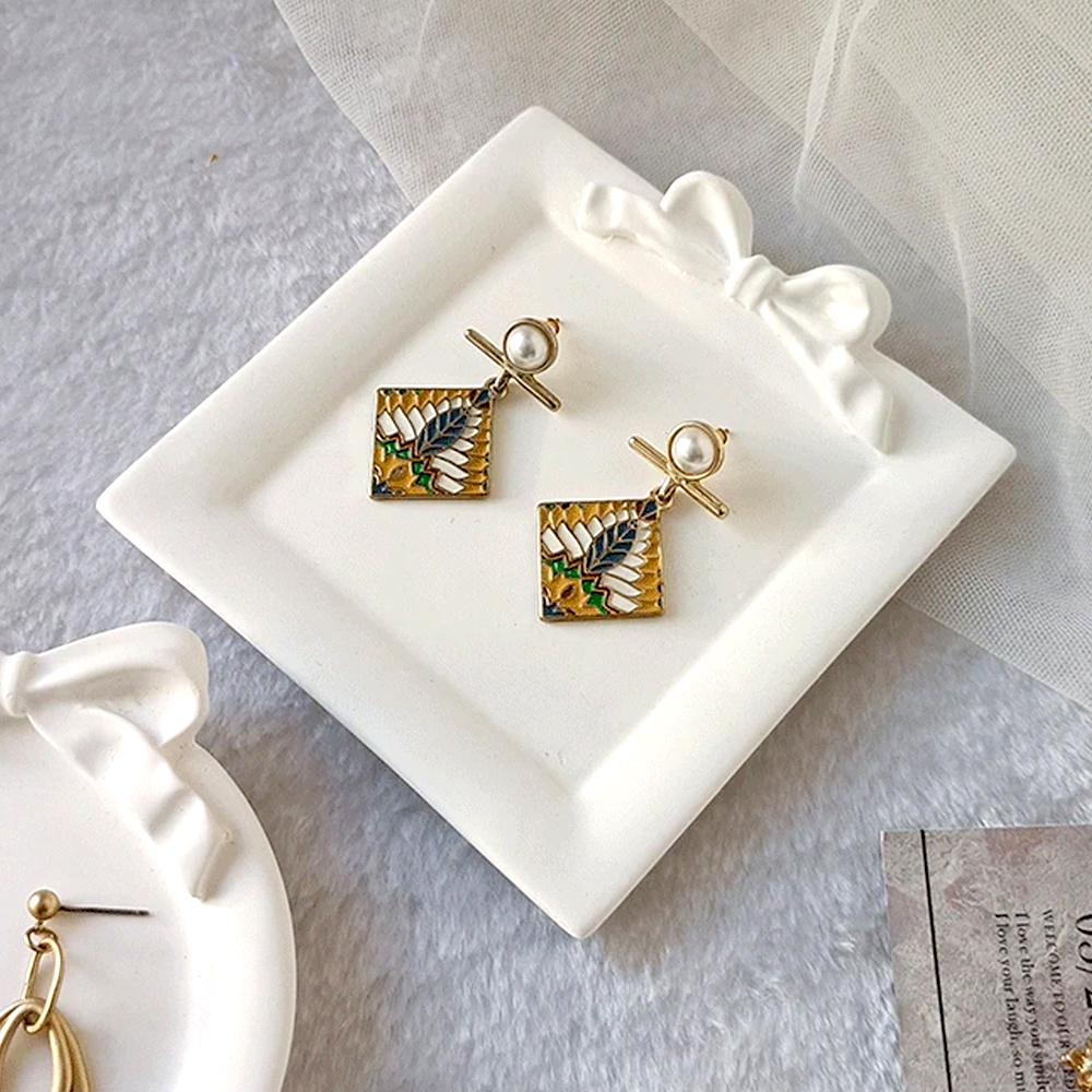 Jewelry Display Tray Silicone Mold DIY Bow Lace Shape Dish Cement Plaster Mould Plate Epoxy Resin Craft Casting Mould Home Decor