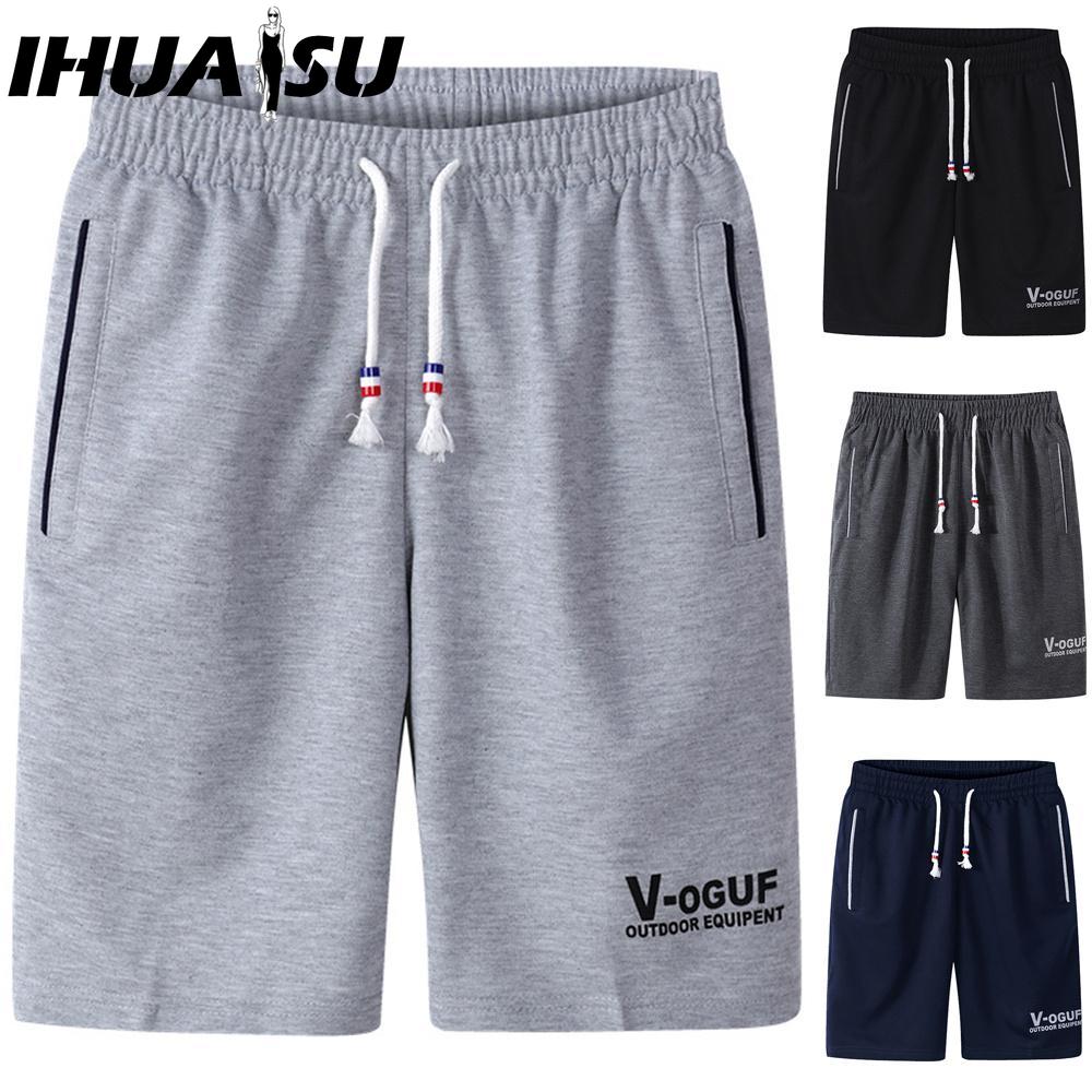 

IHUASU Men s Fashion Casual Summer Spring Shorts XXXXXXL сірий