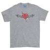 Tom Petty Hard Lines Logo T-Shirt and Kids Tshirt - Heavy Cotton