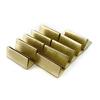 Sin. Made In Japan Brass Card Stand, Normal Size, Set of 10, for Business Cards and Postcards