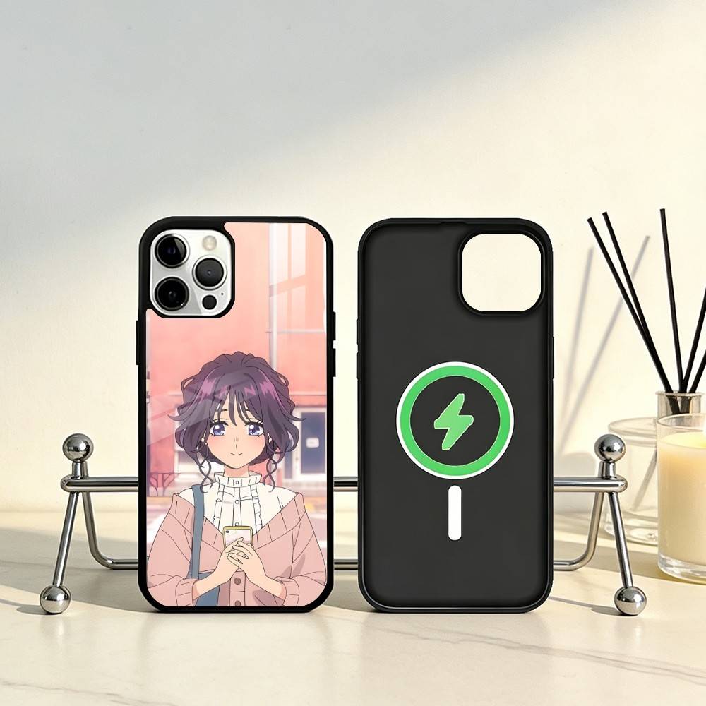 ANIME Kaoruko W-Waguri Phone Case For iPhone17,16,15,14,13,12,11 Plus,Pro Max Magnetic For Magsafe Wireless Charging