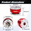 Universal Car Tuning Steering Wheel Snap Off Quick Release Hub Adapter Boss Kit For Steering Wheel PCD-70/75mm QR030