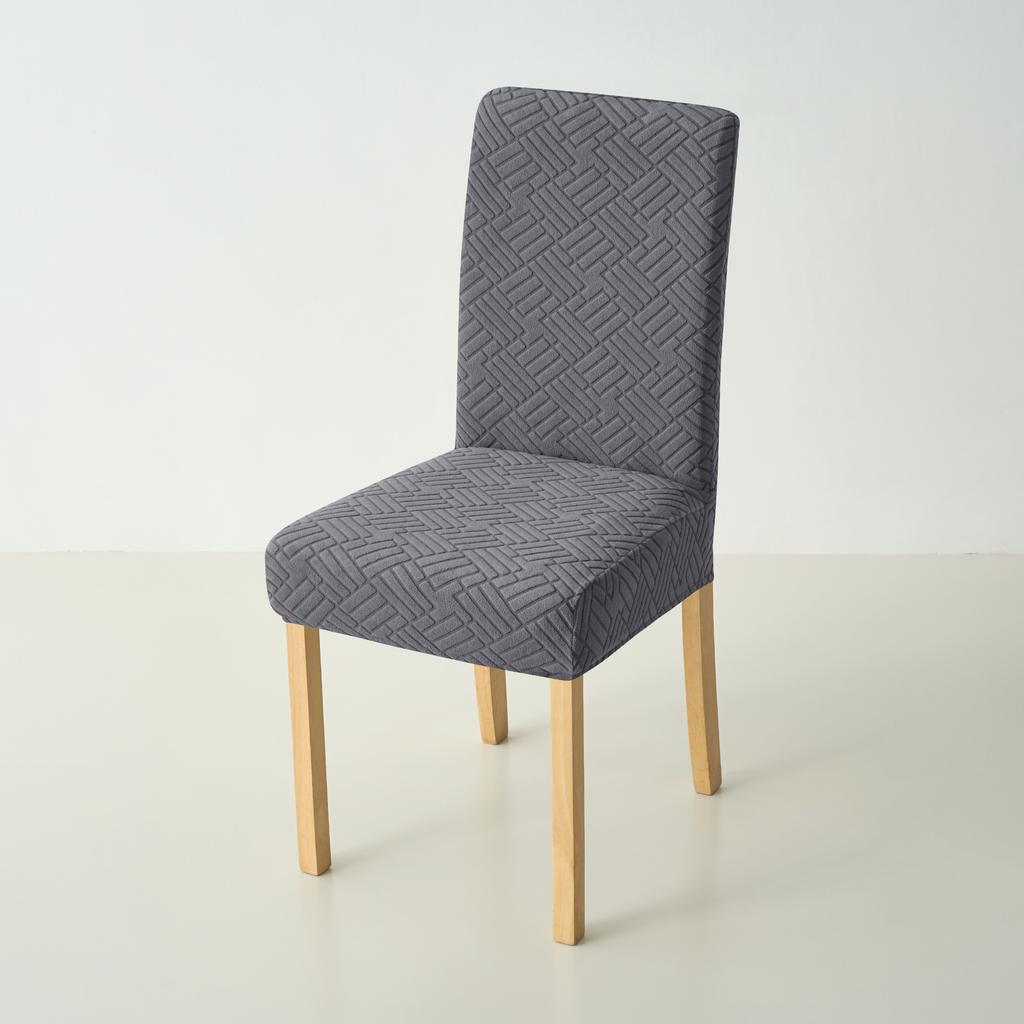 Thick Elastic Dining Chair Cover Dustproof Slipcover For Kitchen Hotel Wedding Banquet