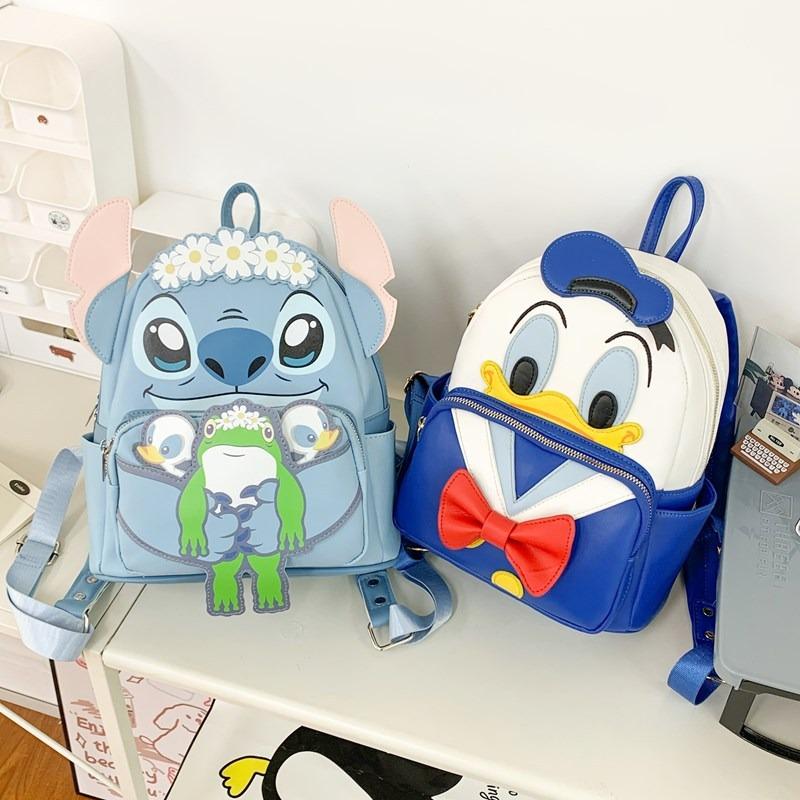 Cartoon Cute Styling Mini Schoolbag New Personalized Flower Little Monster Backpack Gift Female
