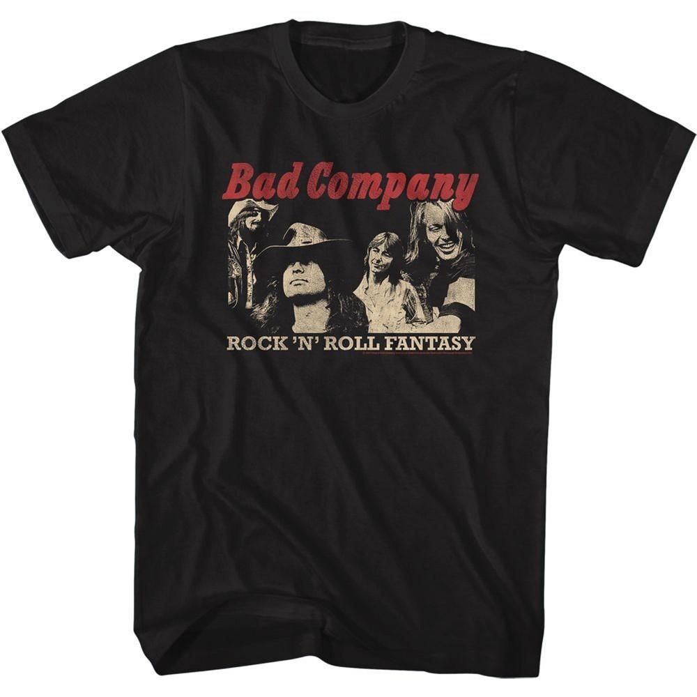 

Bad Company Rock N Roll Fantasy Черная взрослая футболка 3XL