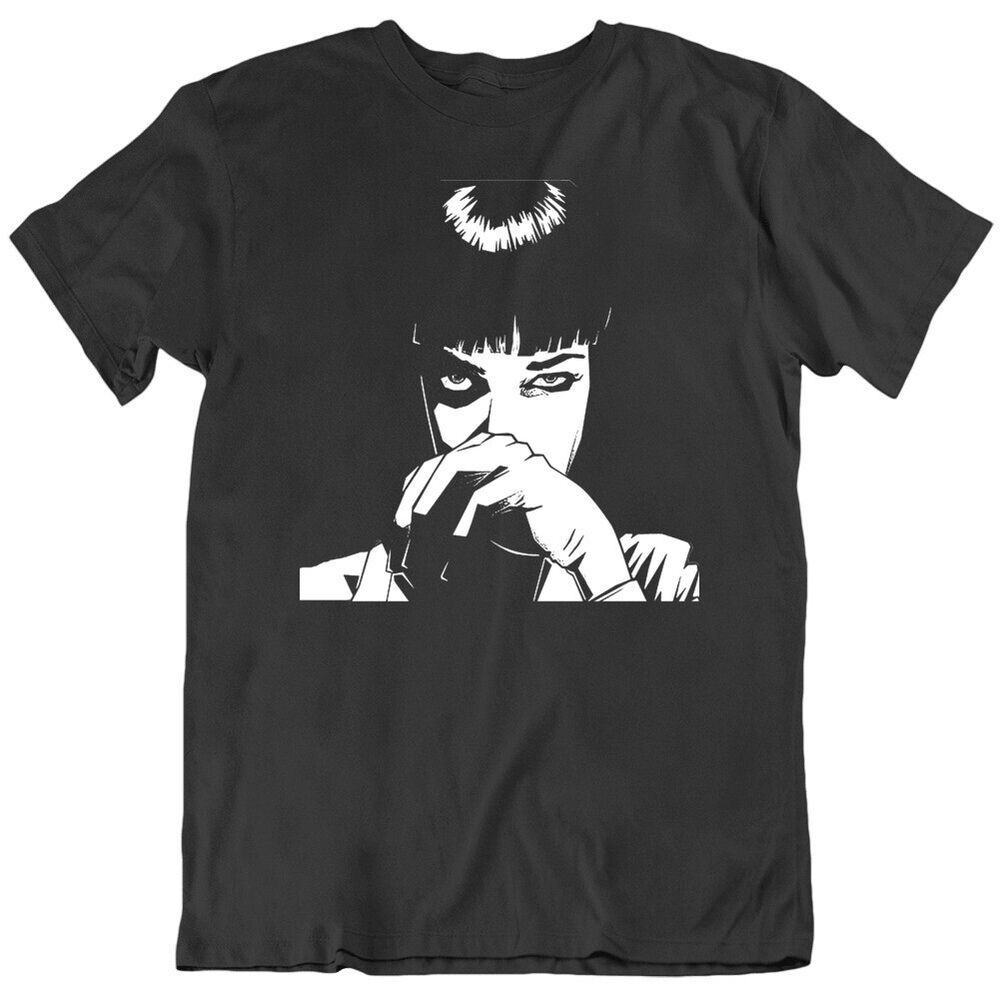 

Pulp Fiction Mia Wallace Quentin Tarantino Drug V2 T Shirt M