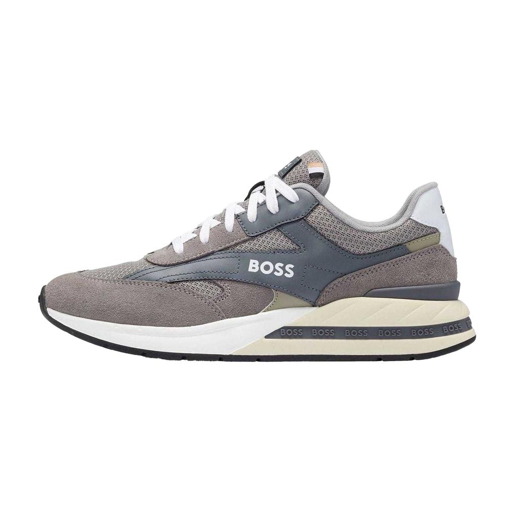 BOSS Herren Kurt Leder Laufschuhe