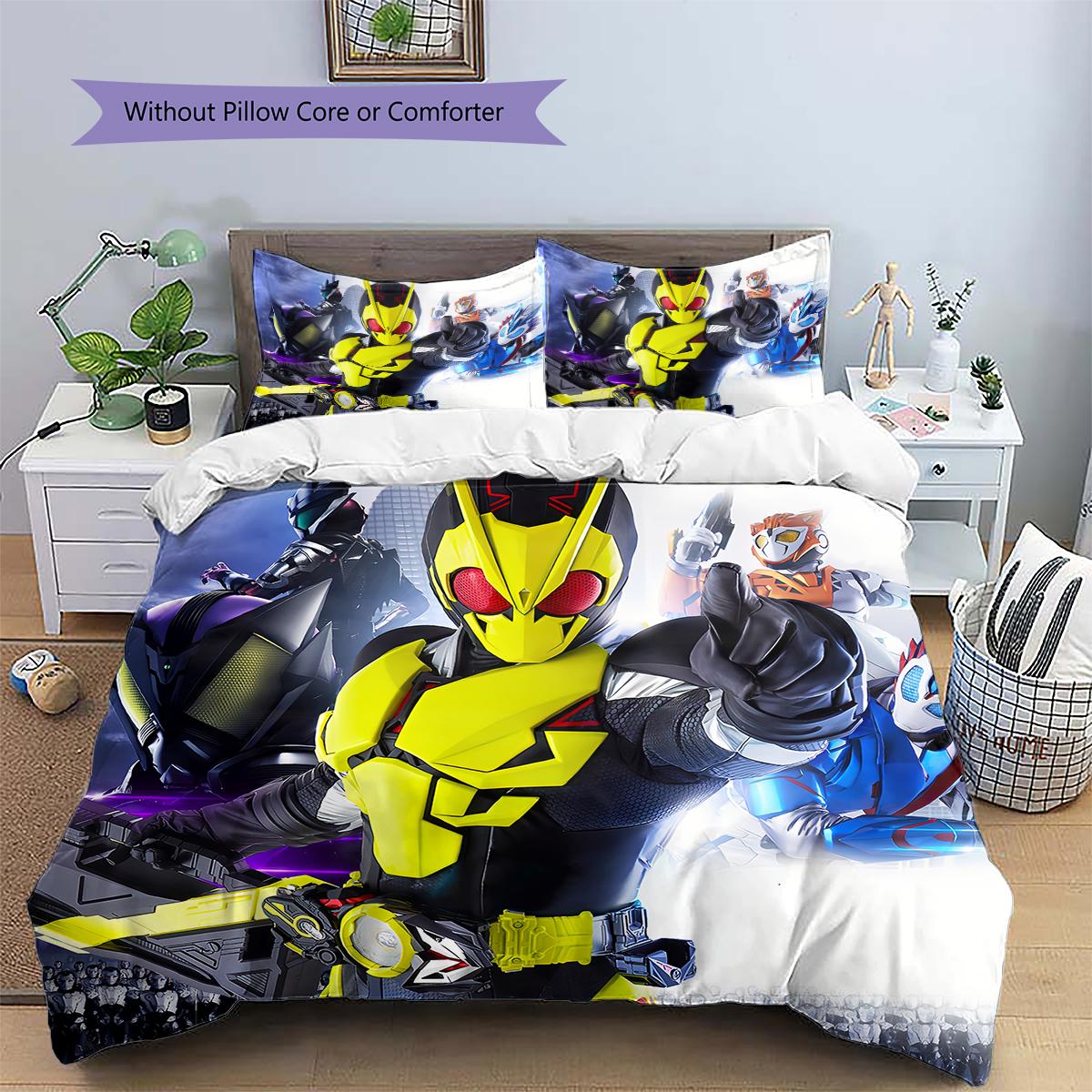 

Classic Tokusatsu Texture Bedding Set, Retro Pattern Bedroom Decor, Artistic Home Gift.chl 135x200cm