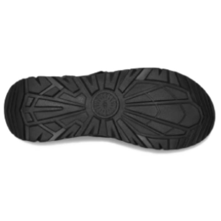 UGG Captrail Fabric Fashion Simple Beach Sandals Women Sandals Black 1167496-BLK