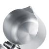 Stainless Steel Thicken Milk Frothing Cup Jug Coffee Pitcher Latte Art with Lid for Home Coffee
