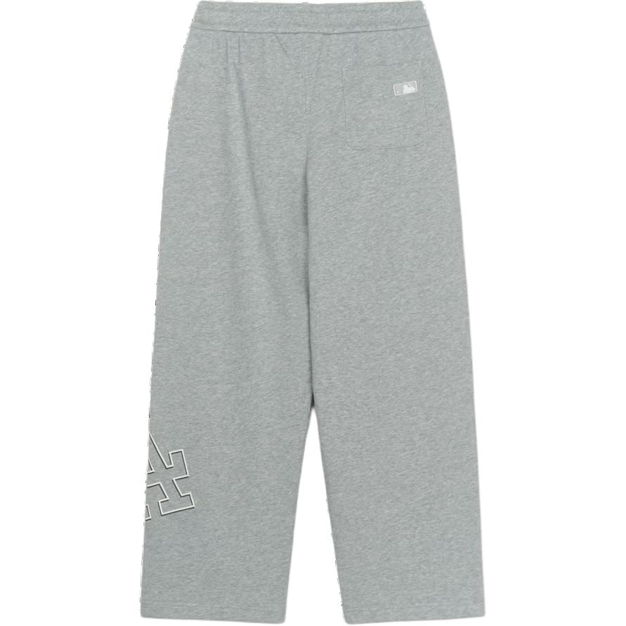 New MLB Basic Mega Casual Pants Unisex Gray Mixed Color 3APTB0344-07MGS