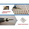 1/4 Inch Keyless Drill Chuck Adapter Self-tighten Electric Drill Bits Collet Chucks 1/4" Hex Shank Quick Change Converter