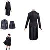 Wednesday Addams School Uniform Girls Kids Dress Cosplay Halloween Xmas Party