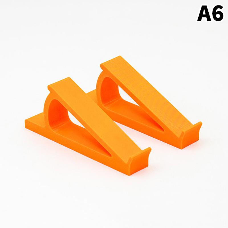 1Pair Portable Keyboard Elevated Stand Plastic Computer Keyboard Riser Raised Keyboard Angle Monitor Holder For Office Home A6