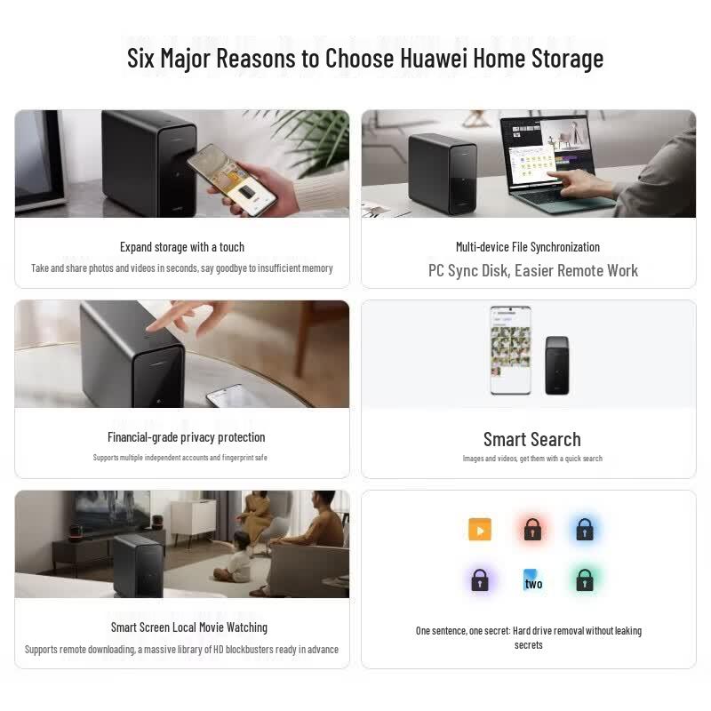 Huawei Home Storage Diskless Dual-Bay NAS