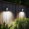 Solar Clamp Lights Outdoor Motion Sensor Waterproof 3 Modes LED Work Light For Camping Fence Garage Garden Lighting