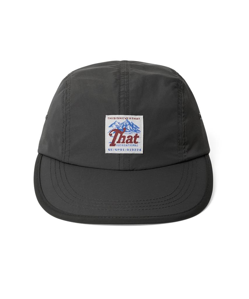 THISISNEVERTHAT Supplex® Long Bill Cap Charcoal