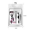Spot Two-color Handle Curling Eyelash Curler False Eyelash Assistant Eyebrow Trimming Knife Steel