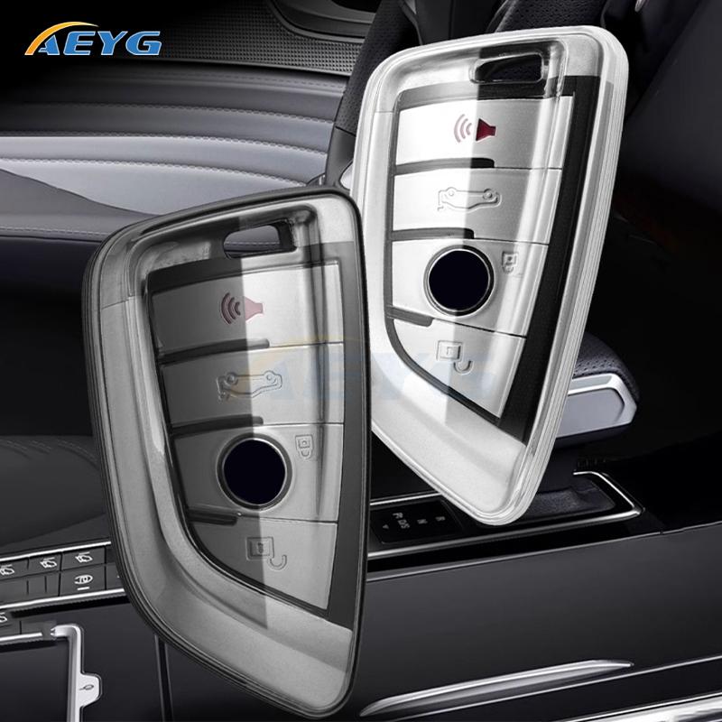 Fashion Car Remote Key Cover Case Shell For Bmw F20 F15 F16 F48 G20 G30 X1 X3 X4 X5 X6 X7 G11 G05 G01 G02 Tpu Auto Accessories