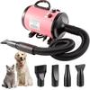 Pet Water Blower Large Dog Hair Dryer High Power Low Noise Strong Wind Fast Drying Golden Hair Dogs Blow Box Pets Supplies
