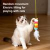 1PCS New Cat Yoyo Electric Smart Hanging Door Retractable Automatic Toy Lifting and Degrading Stuffy Cat Artifact Hanging