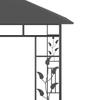 Gazebo with Mosquito Net 3 X 3 X 2.73 M Anthracite 180 G M²