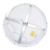 LED Ceiling Light 23.6 Inch 3000K to 6500K Stepless Dimmable Modern Flush Mount Ceiling Light Fixture with APP Remote Control for Bedroom